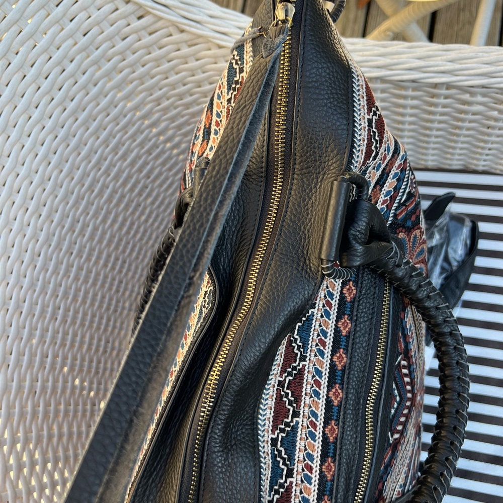 Johnny Was Molly Jo Overnight Tote - Picture 4 of 15